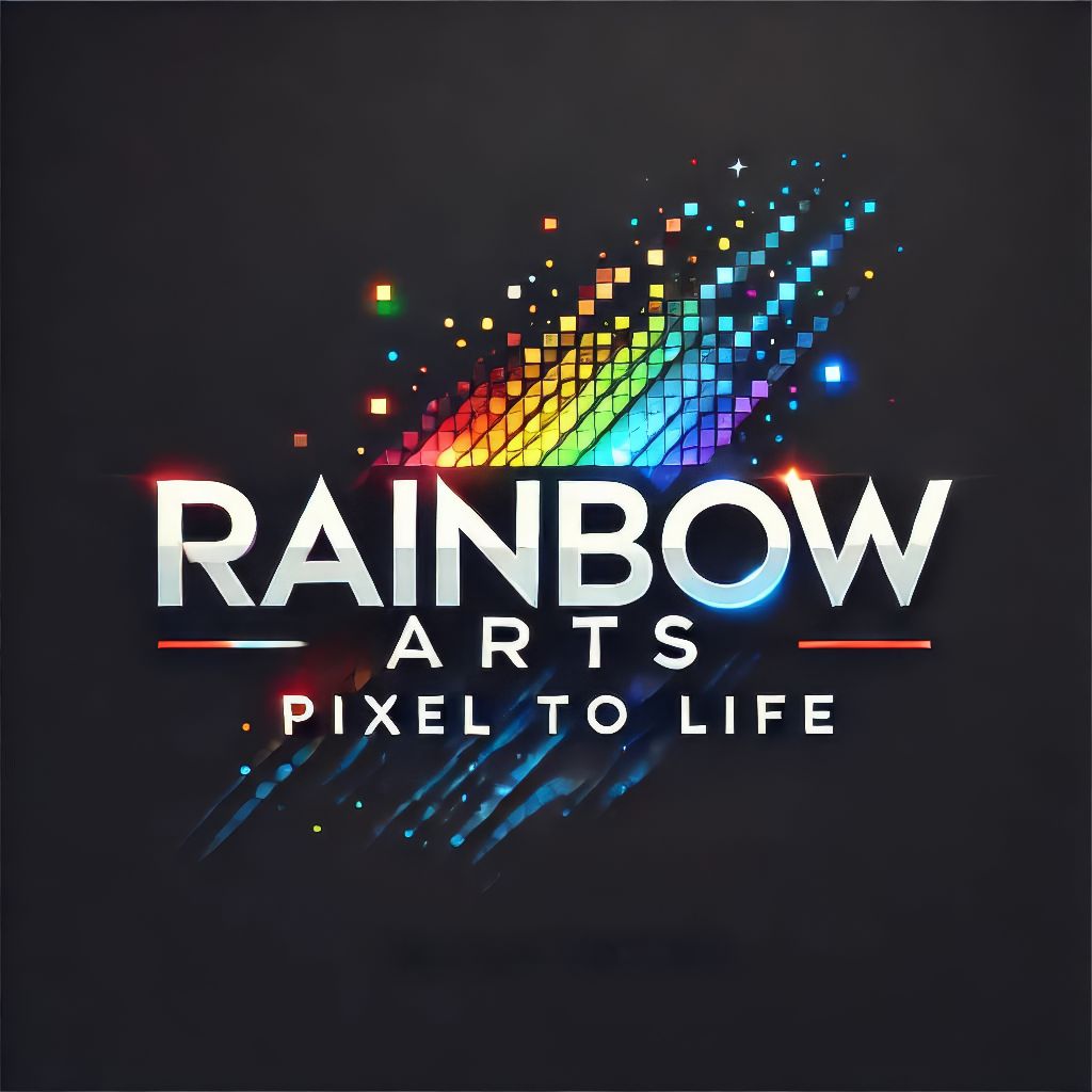 Rainbow Arts - Pixel to Life Logo